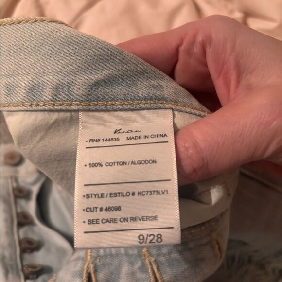 KanCan Light Blue Distressed Women's Jeans - Picture 3 of 5